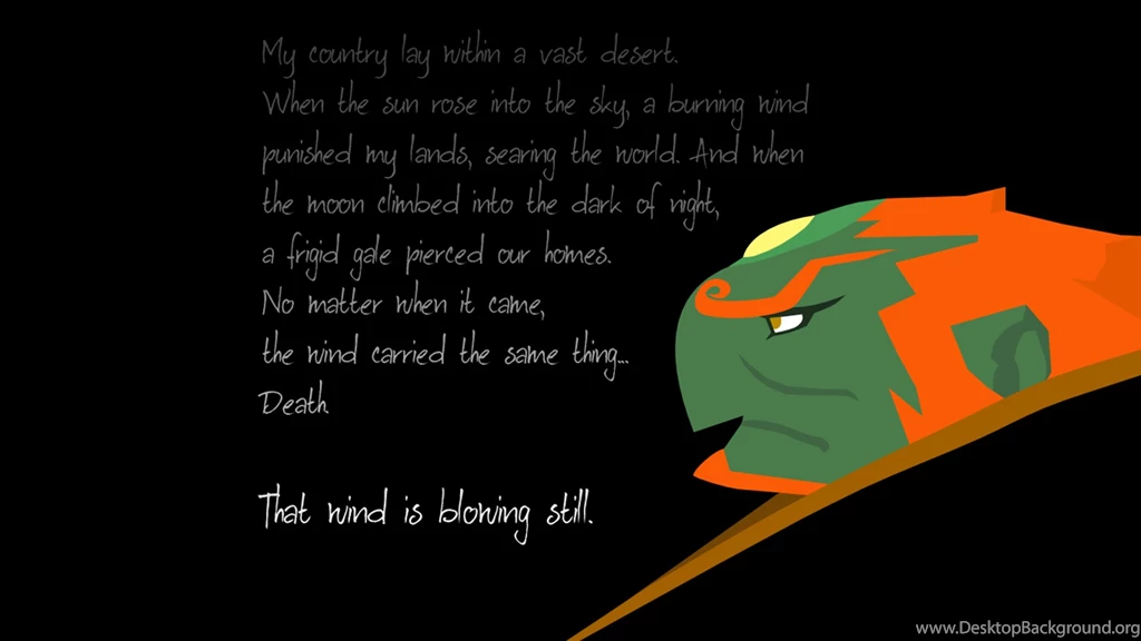 I Just Finished Wind Waker Again, And Made A Wallpapers Based On A ...