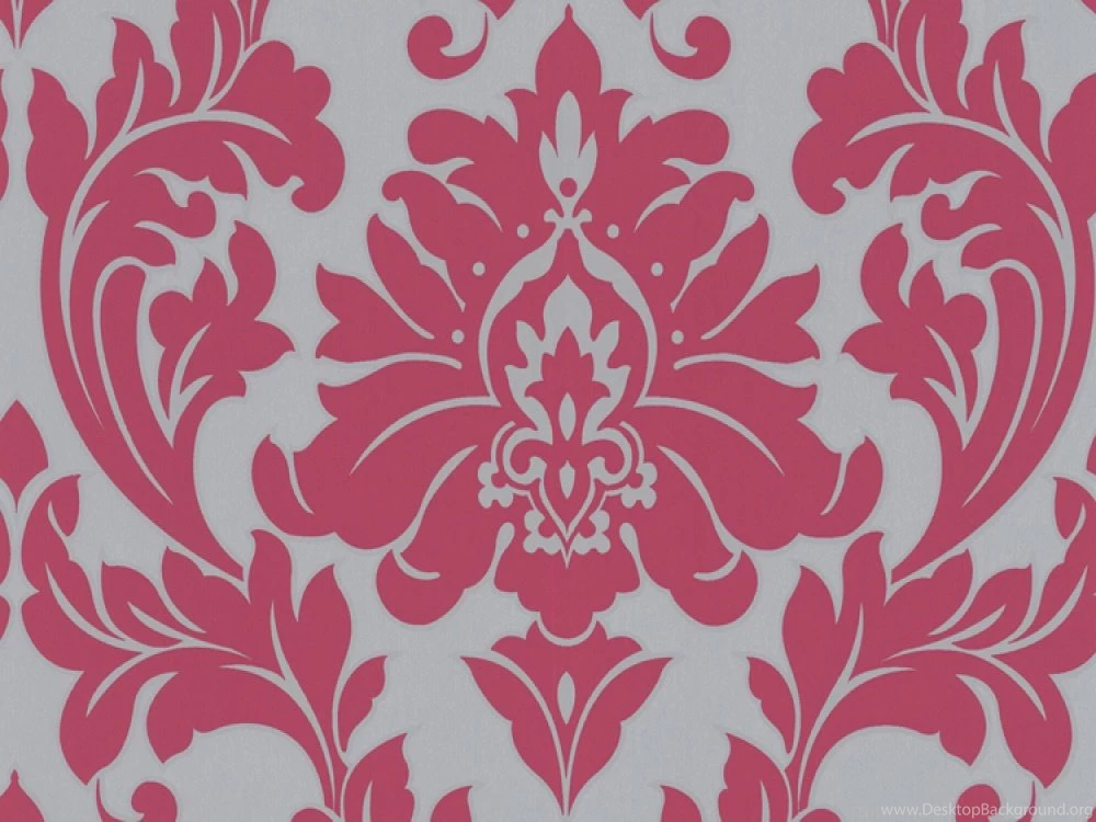 Pink And Black Damask Wallpapers Wallpapers High Definition