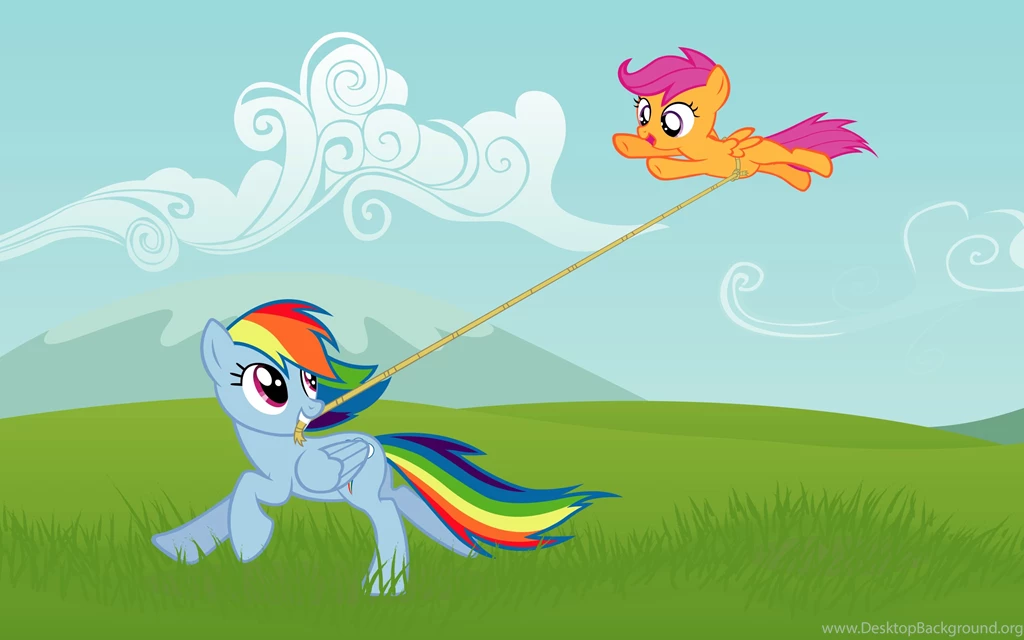 My Little Pony Friendship Is Magic Rainbow Dash Wallpaper.