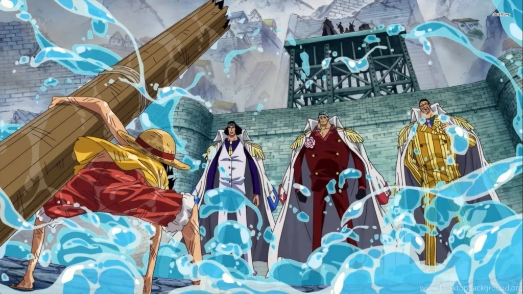 Luffy V/s Admirals* Monkey D. Luffy Wallpapers (34806160) Fanpop