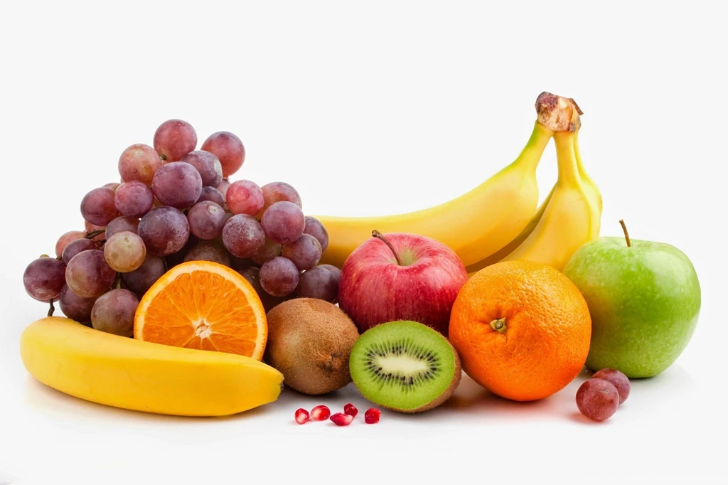 Frutas Uva Kiwi Nnaranjas Platano Manzanas Wallpapers