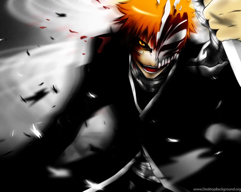 Bleach Hollow Ichigo Kurosaki Ichigo Orange Hair Wallpapers ...