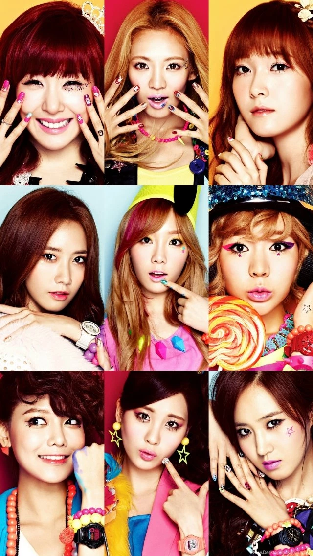 Download SNSD iPhone Backgrounds