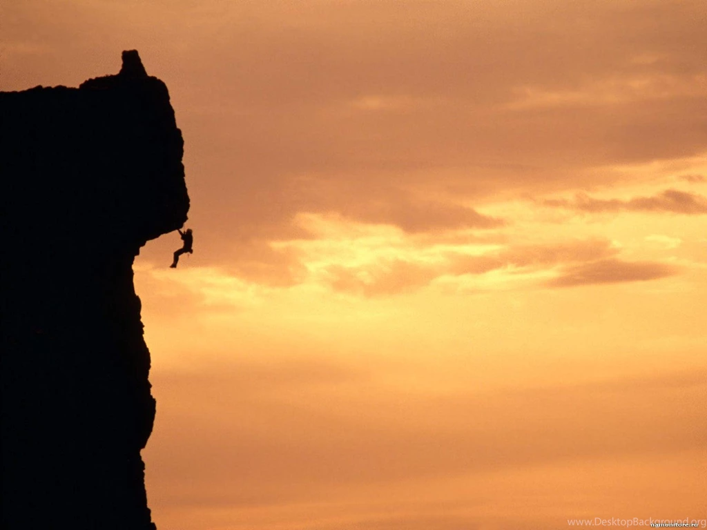 Photo Climber On A Rock, Mountaineering, Sports Rock climbing ...