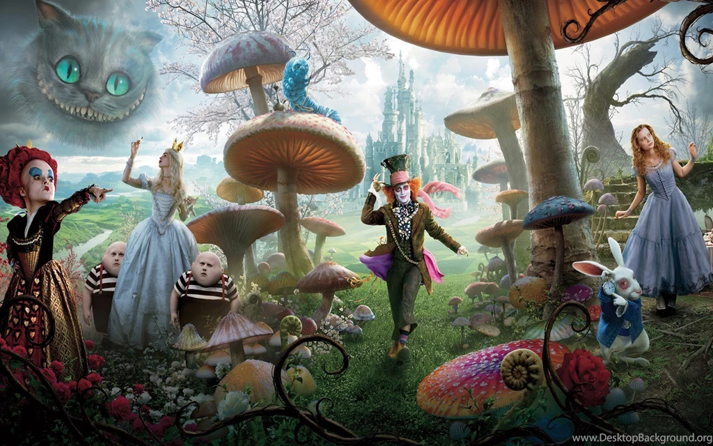 Alice In Wonderland Wallpapers Walldevil Best Free Hd Desktop Images, Photos, Reviews