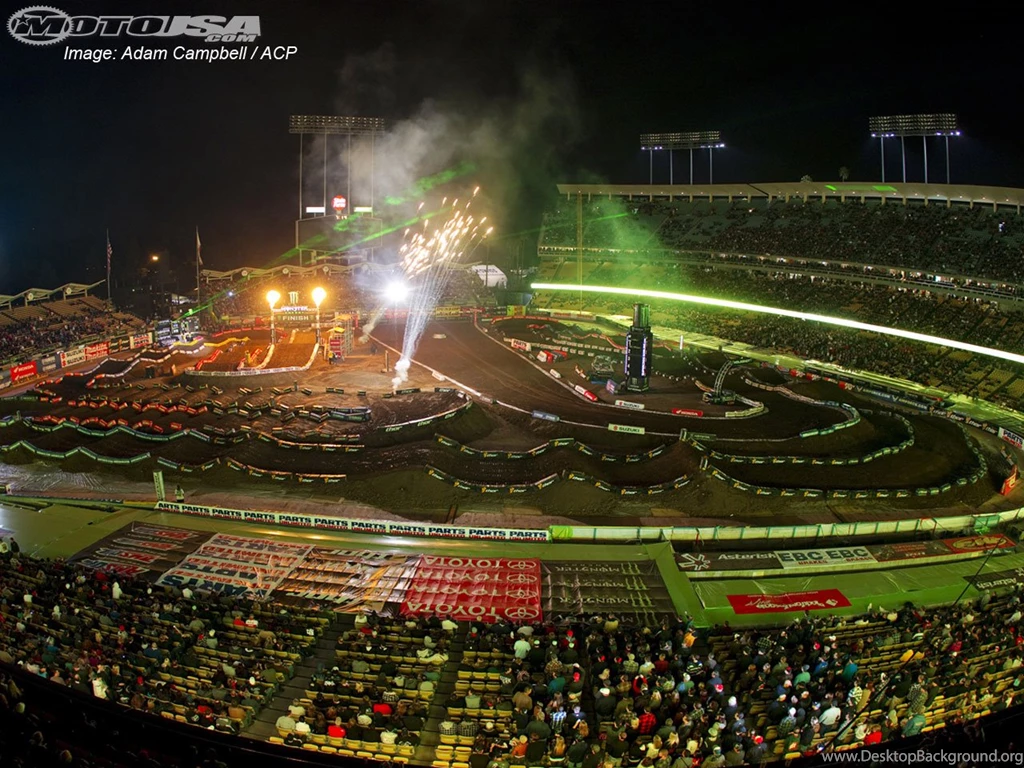 2011 Supercross Los Angeles Photos Motorcycle USA