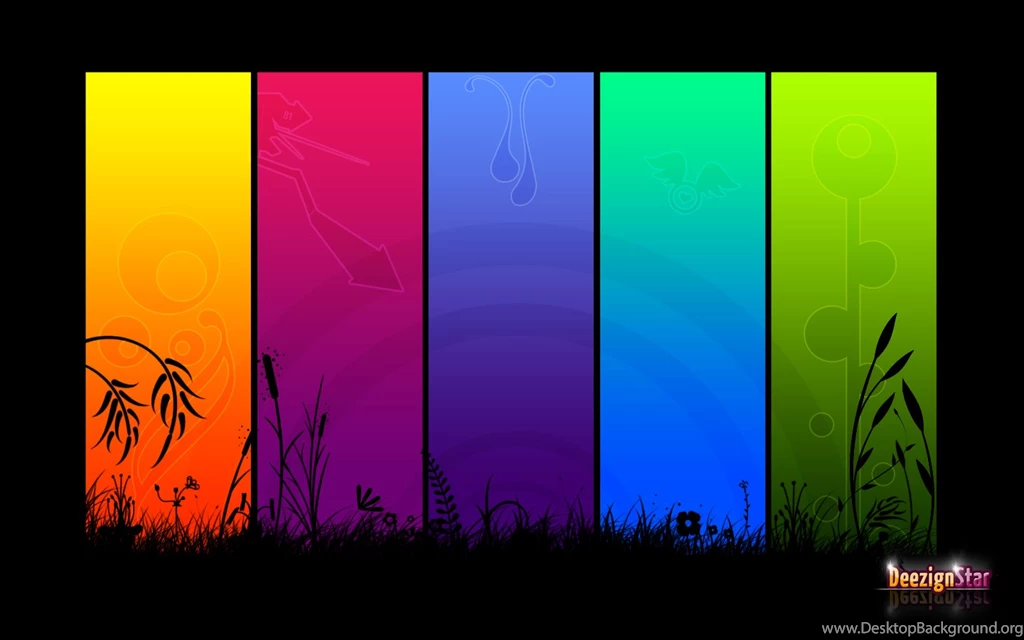 Rainbow Colours Wallpapers Wallpapers Zone