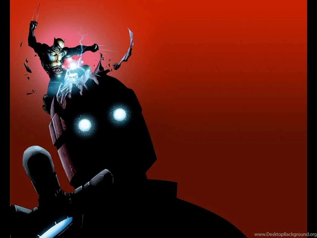 My Free Wallpapers Comics Wallpapers : Wolverine Vs. Sentinel