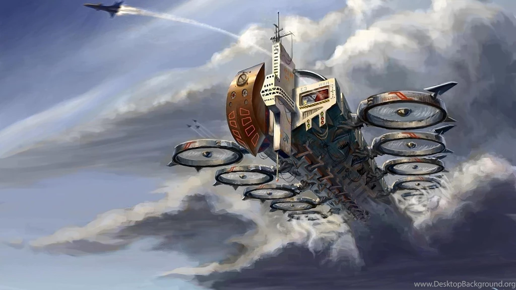 Artwork Airship Wallpapers