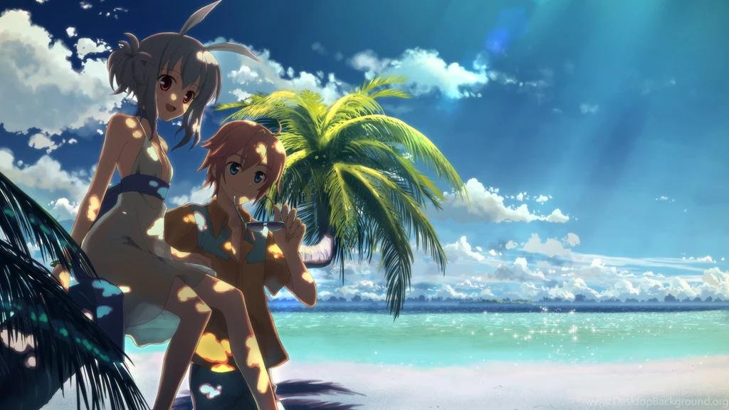 Anime, DJ Max, Beach Wallpapers HD / Desktop And Mobile Backgrounds