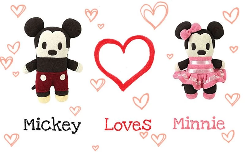 Wallpapers Mickey Loves Minnie