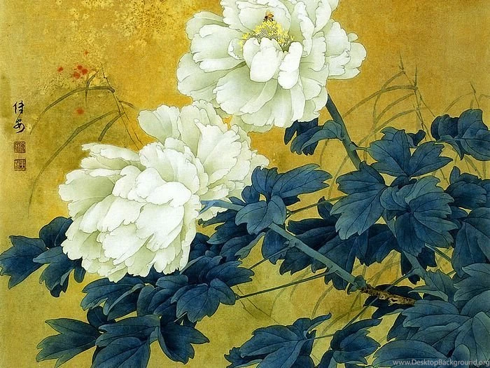 Flowers And Birds, Chinese Gongbi Paintings By Zou Chuan An ...