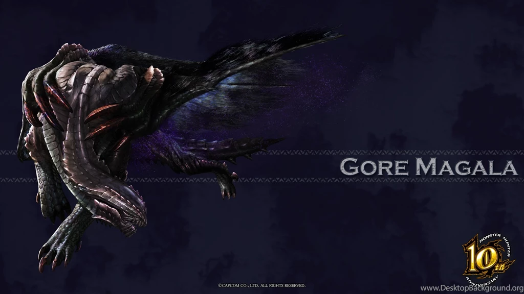 Image MH 10th Anniversary Gore Magala Wallpapers 001.jpg ... Desktop ...