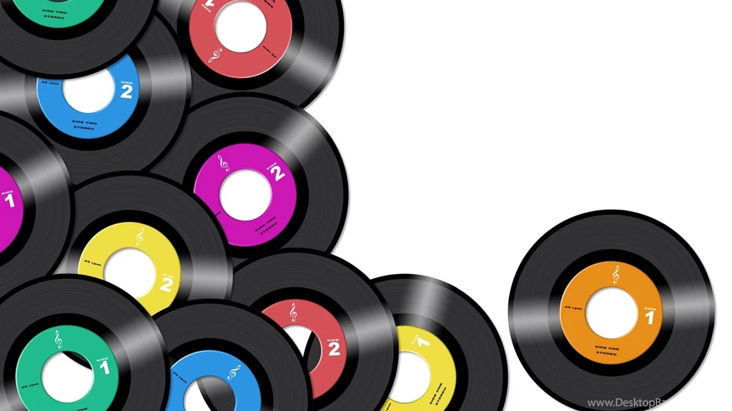 Colorful Music CD Wallpapers