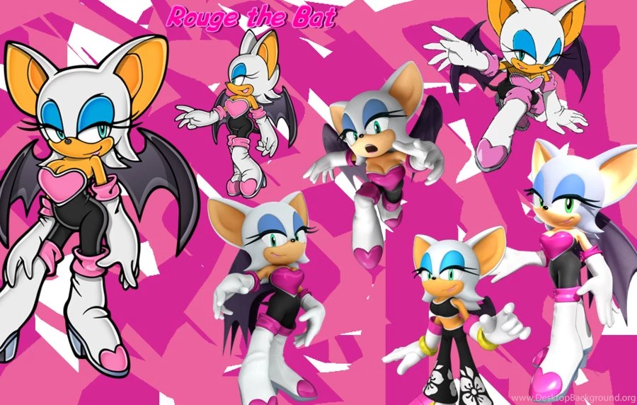 Rouge The Bat: Wallpapers By MarioSonicFan123 On DeviantArt Desktop ...