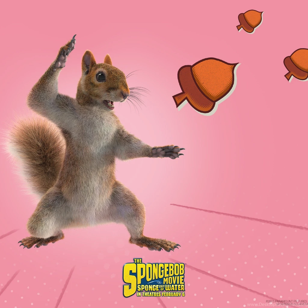 SpongeBob Movie Sandy iPad 3,4 & Air Wallpapers