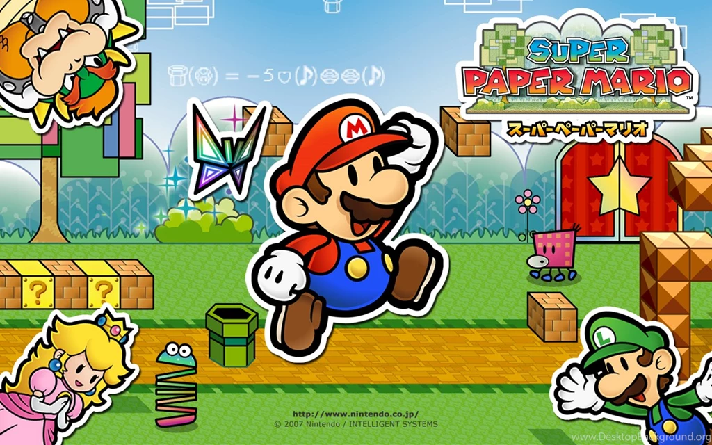 Super Paper Mario Wallpapers Multimedia Boo Mansion