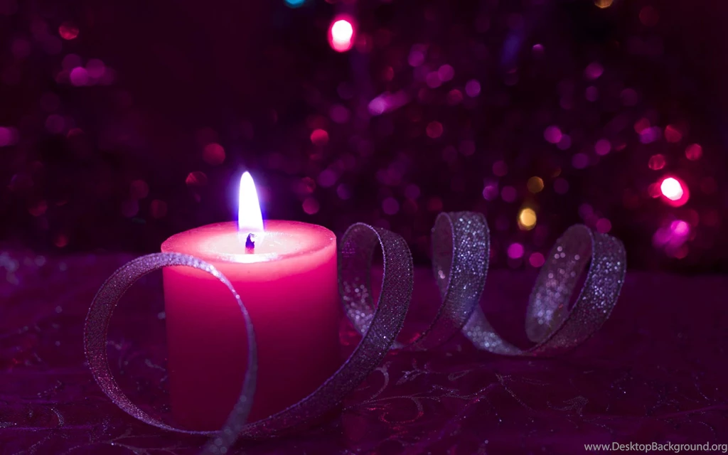 Christmas Candle Light Wallpapers