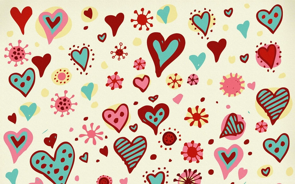 Small Hearts Wallpaper,hearts HD Wallpaper,small HD Wallpaper,cute ...
