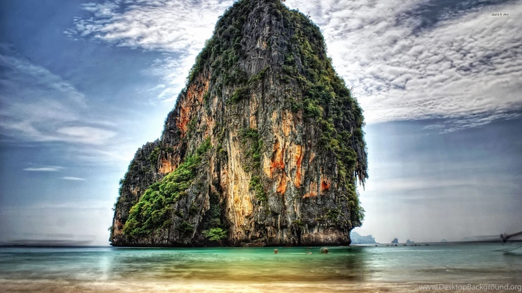 Cliff In Phuket Thailand