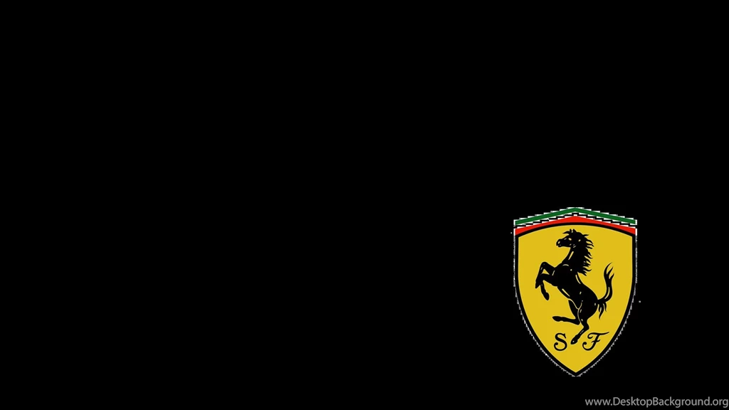 Ferrari Logo Wallpapers Black Image