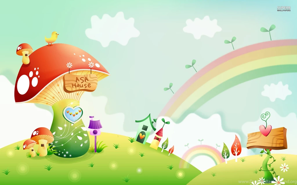 Cute Rainbow HD Wallpapers Desktop Background