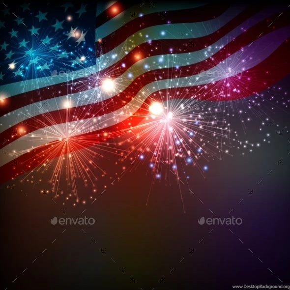 Fireworks Backgrounds For 4th Of July