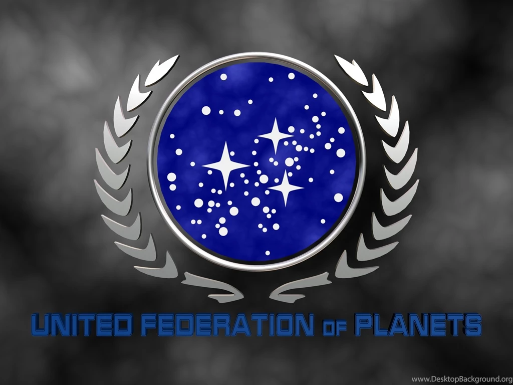 United Federation Of Planets Logo Desktop Background