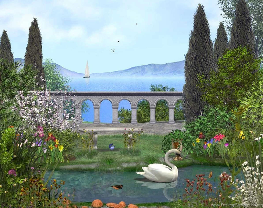 Garden Cartoon Images All Wallpapers New