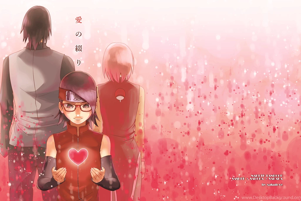 Sasuke, Sakura And Sarada Computer Wallpapers, Desktop Backgrounds ...