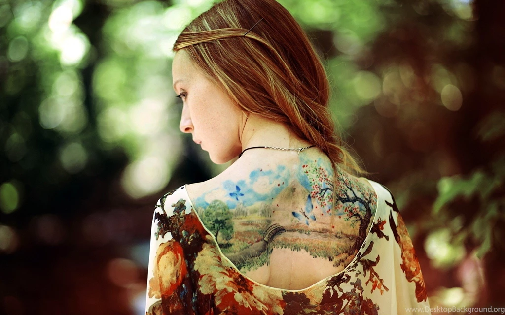 Most Beautiful Tattooed Girl Wallpapers
