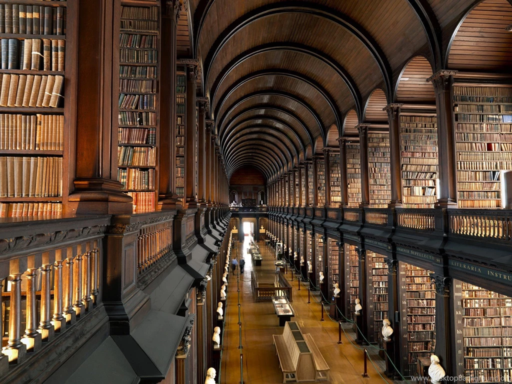 Room, Trinity, Library, Ireland, Books, Interior, College, Dublin ...