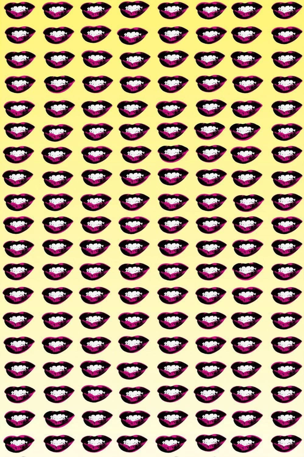 Contemporary Wallpapers / Patterned / Printed MARILYN'S LIPS By ...