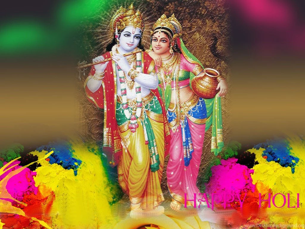 Holi Radha Krishna Hd Wallpapers Desktop Background