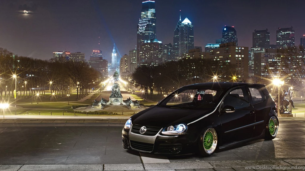 Wallpapers Volkswagen Hd Golf V Tuning 1366x768