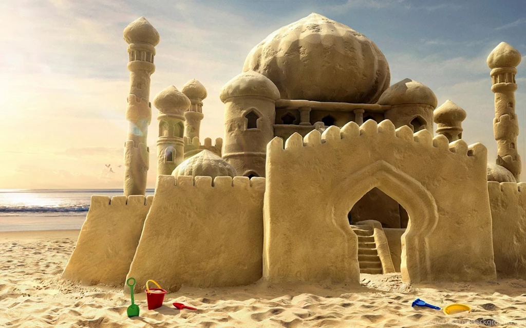Desktop Wallpapers · Gallery · Humor · Sandcastle Funny Wallpapers ...
