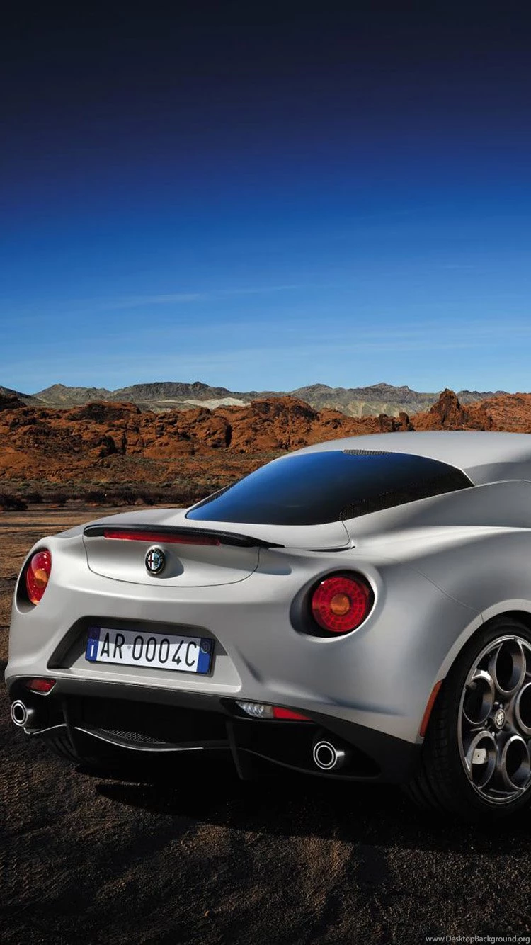 Alfa Romeo 4C Iphone 6 Wallpapers
