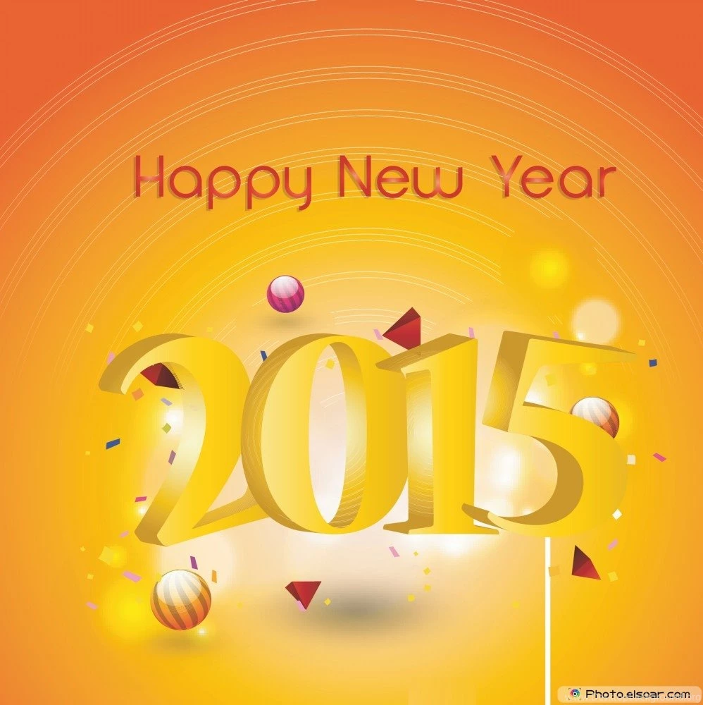 New Year's Day Photos, Wallpapers & Cards 2015 • Elsoar