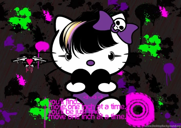 Emo Hello Kitty Images Images Desktop Background