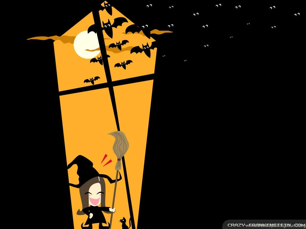 Halloween Witch Wallpapers Crazy Frankenstein