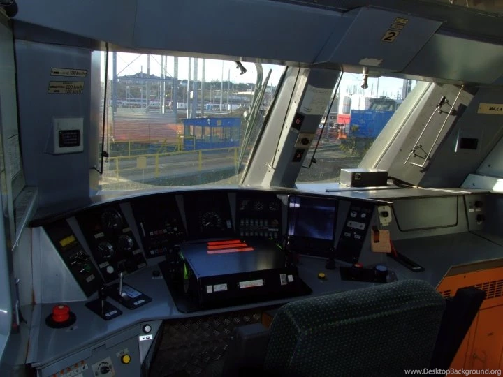 Indian Railway Engine Cabin