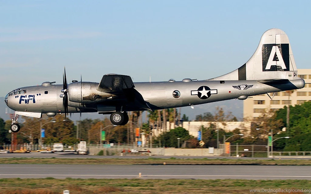 Aircraft Bomber Warbird B 29 Superfortress Transports Desktop Background