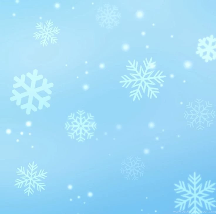 Blue Snowflake Ipad Backgrounds Wallpapers