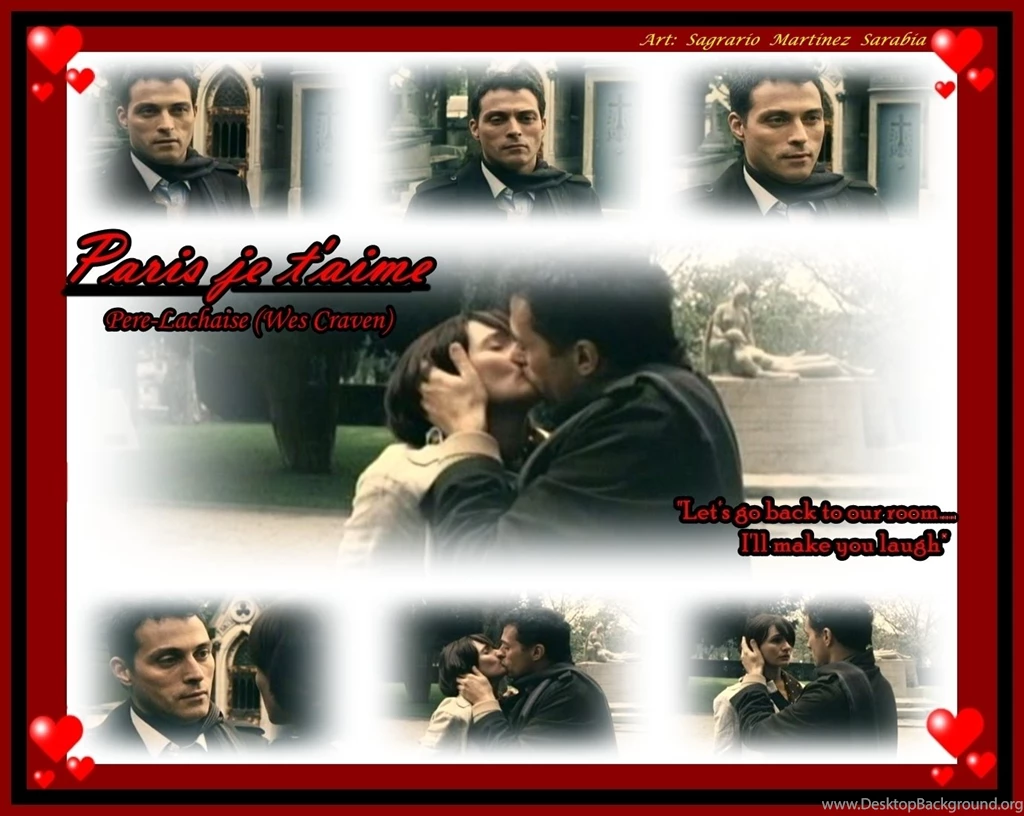 WALLPAPER "PARIS JE T'AIME, PERE LACHAISE". Rufus Sewell Photo ...