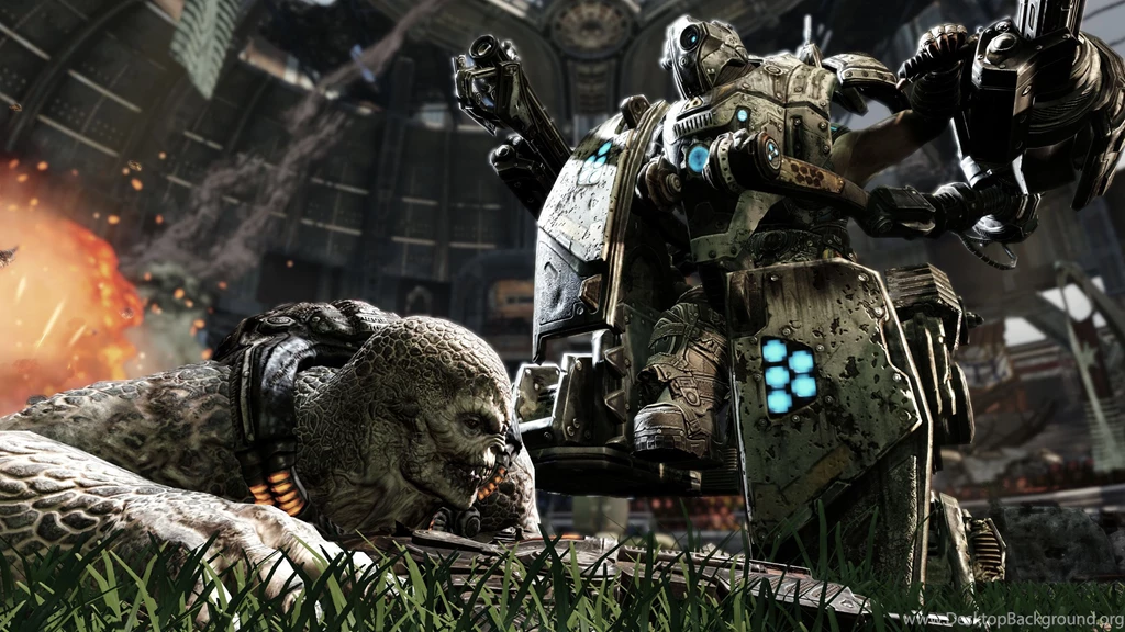 Gears Of War 3, Space, Marine, Chaos, Blank, Point, 2560x1440 HD ...