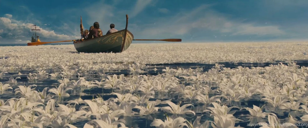 Blossoms On The Water From Chronicles Of Narnia Voyage Of The Dawn ...