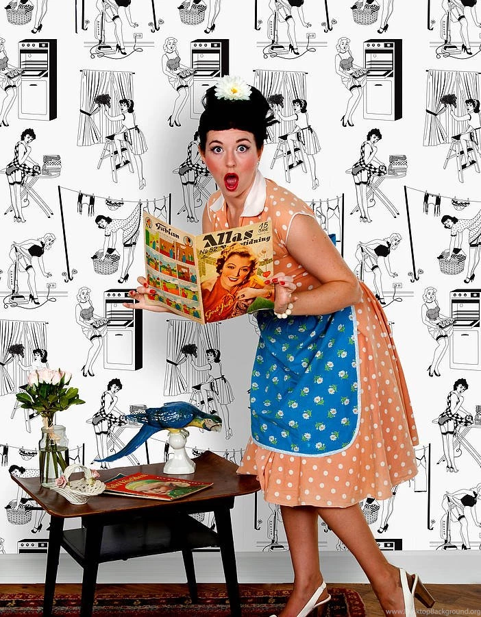50s Housewives Wallpapers By Dupenny