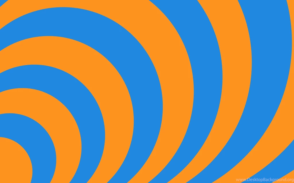 Orange And Blue Wallpapers Wallpapers Zone