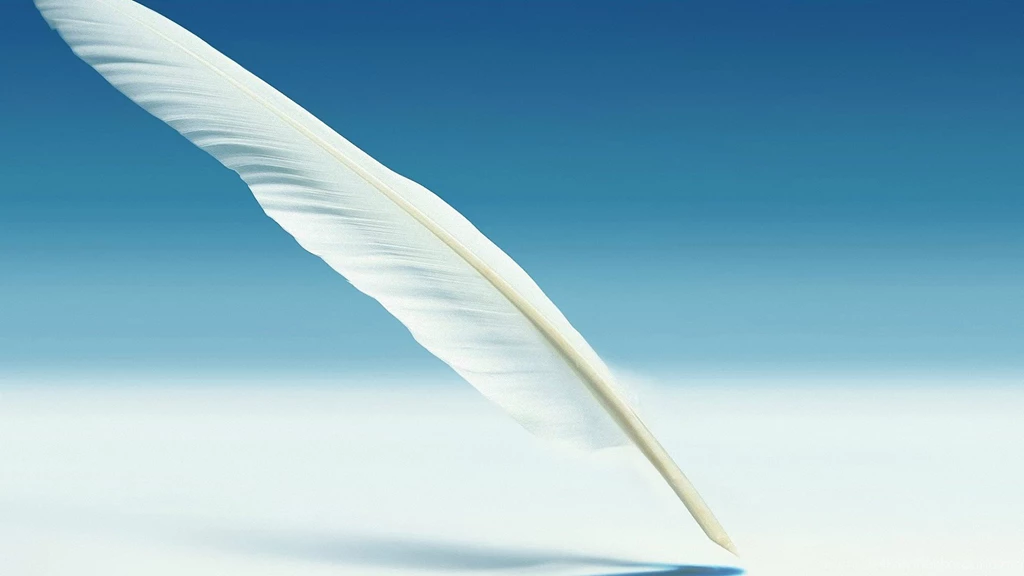White Feather Pen HD Pleasing Wallpapers Free HD Wallpapers ...