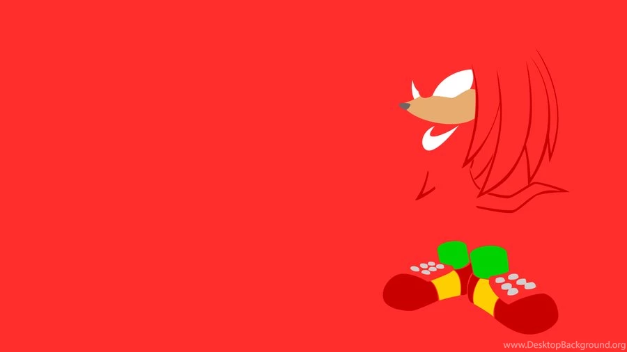 Minimal Sonic Knuckles The Echidna By Arkthus On DeviantArt